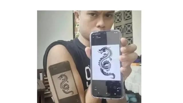 6 Tato Naga Ini Tak Sesuai Ekspektasi, Jauh dari Kata Garang