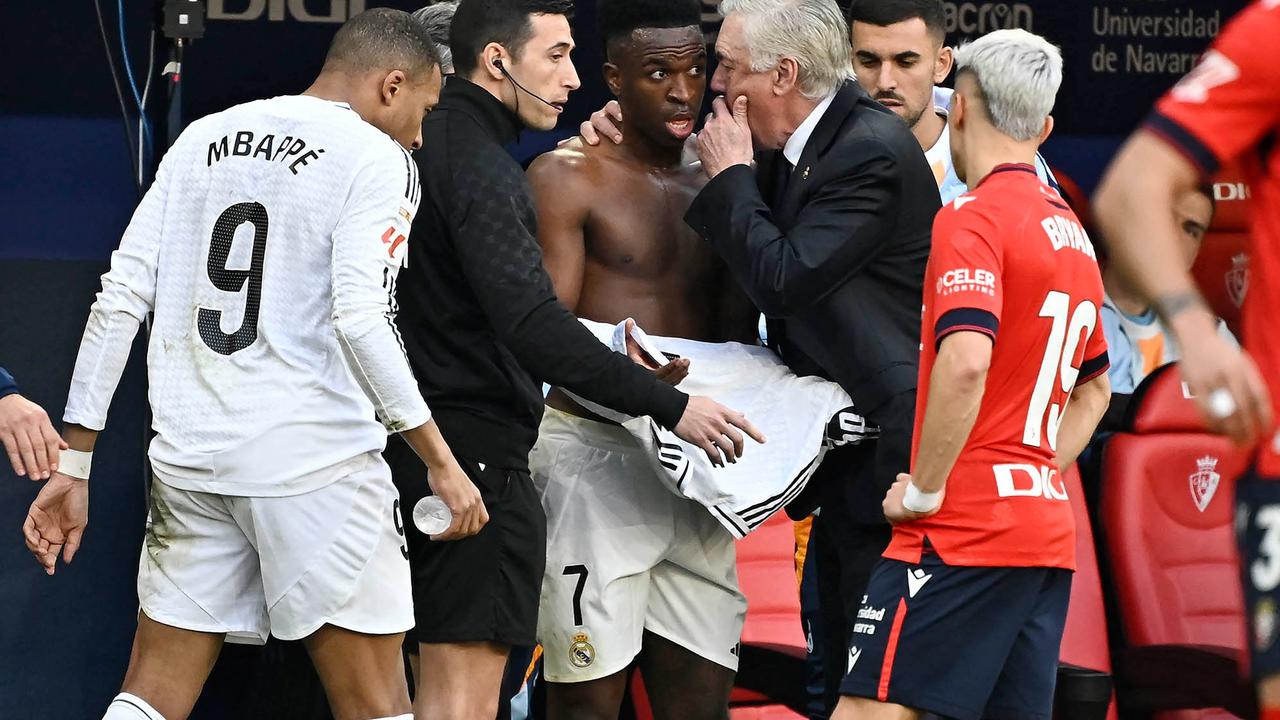 FOTO: Ditahan Imbang 1 -1 dengan Osasua, Posisi Real Madrid  di Puncak Liga Spanyol Terancam