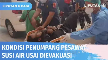 Sebanyak tujuh orang penumpang pesawat Susi Air yang mengalami insiden di daerah kampung Duma, Papua, berhasil dievakuasi. Ketujuh penumpang termasuk pilot pesawat selamat.