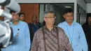 Kamis (13/03/14) Akil Mochtar kembali menjalani sidang dugaan suap sengketa Pilkada Lebak, Banten (Liputan6.com/Herman Zakharia)