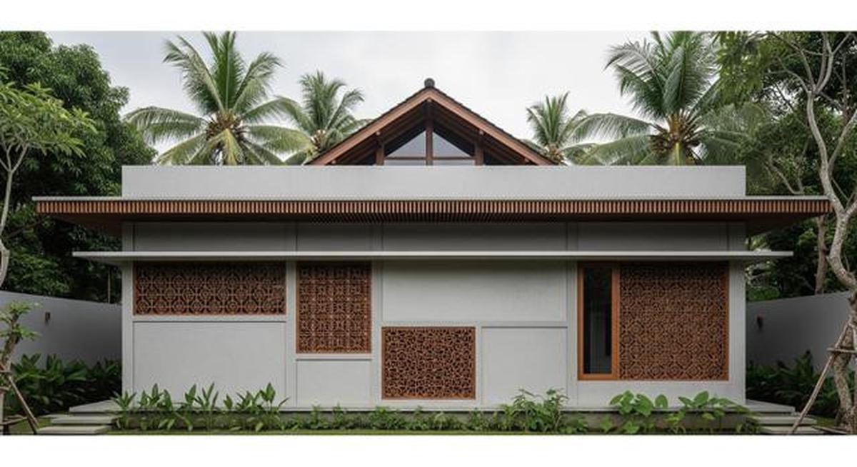 8 Model Joglo Depan Rumah Minimalis 2025, Ornamen Khas Jawa yang Kental tapi Modern