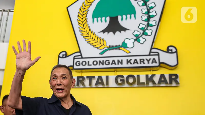 Datangi DPP Partai Golkar, Jusuf Hamka Serahkan Surat Pengunduran Diri