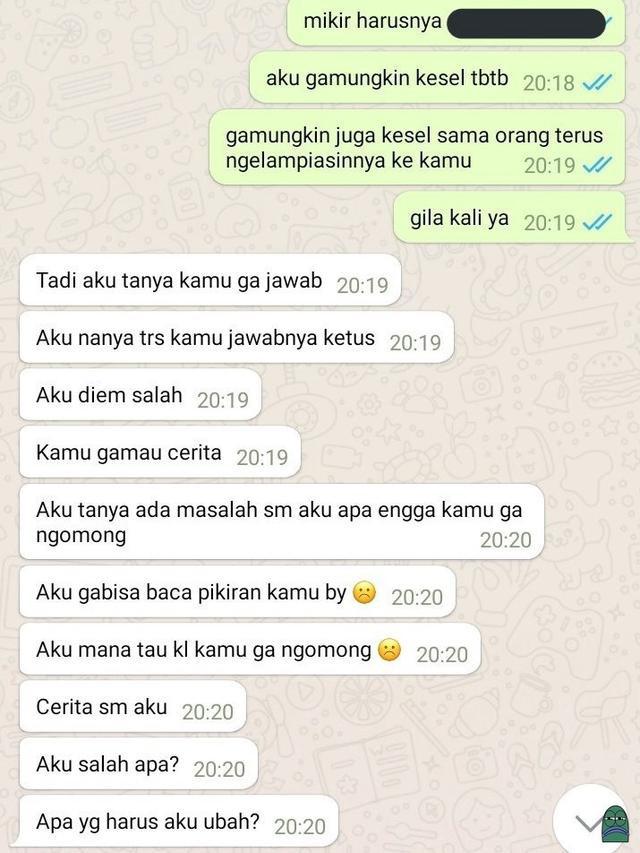 6 Chat Pertengkaran Menuju Putus dari Pacar Ini Penuh Drama, Bikin Nyesek (