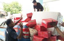 Polda Malut Kerahkan Personel Bantu Distribusi Bantuan Gempa di Ternate, Pastikan Keamanan Warga