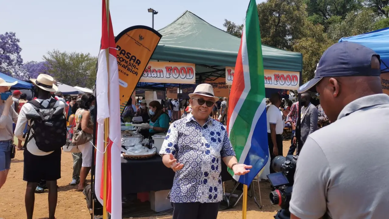 Pasar Indonesia di Afrika Selatan.
