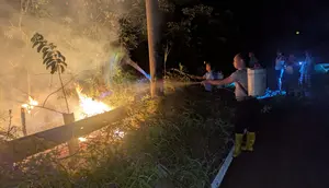 Kebakaran Hanguskan Tiga Lokasi di Batam