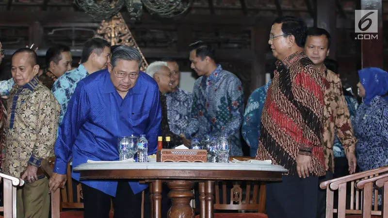 Pertemuan SBY dan Prabowo