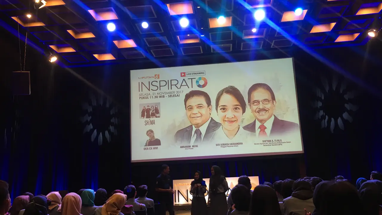 Inspirato yang diadakan pada hari Selasa, 21 November 2017