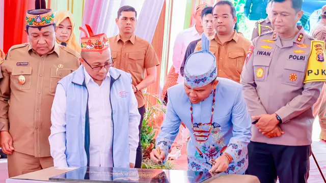 Koperasi Merah Putih Bukit Tunggal Diresmikan, Gubernur Kalteng Tegaskan Komitmen Bangun Ekonomi Rakyat