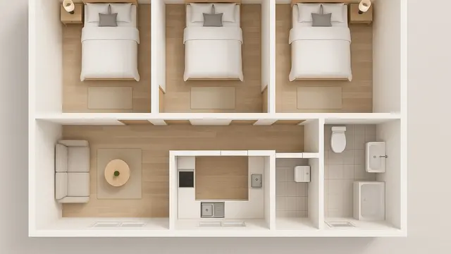 Gambar Rumah Sederhana 9x9 3 Kamar dengan Gaya Minimalis Tren 2025  