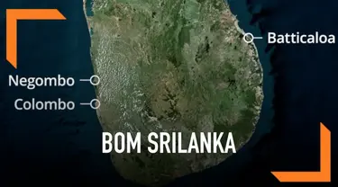 Teror bom di Sri Lanka terjadi secara beruntun mulai Minggu (21/4) pagi. Ada delapan ledakan yang terjadi di sejumlah lokasi berbeda.