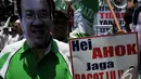 Beberapa ormas merasa risih dengan gaya Ahok yang mereka nilai sangat kasar. Merekapun melakukan aksi menolak Ahok (Liputan6.com/Johan Tallo)