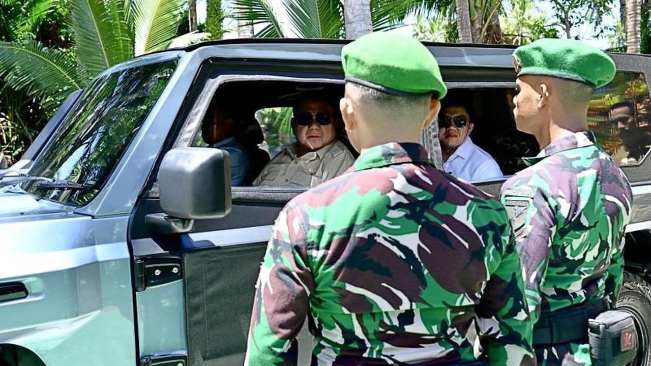 Prabowo Kunjungi Prajurit Miangas, Beri Kejutan di Ujung Utara RI