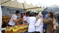Bazar Ramadan Tangsel Diserbu Warga, Bahan Pokok Dijual Lebih Murah