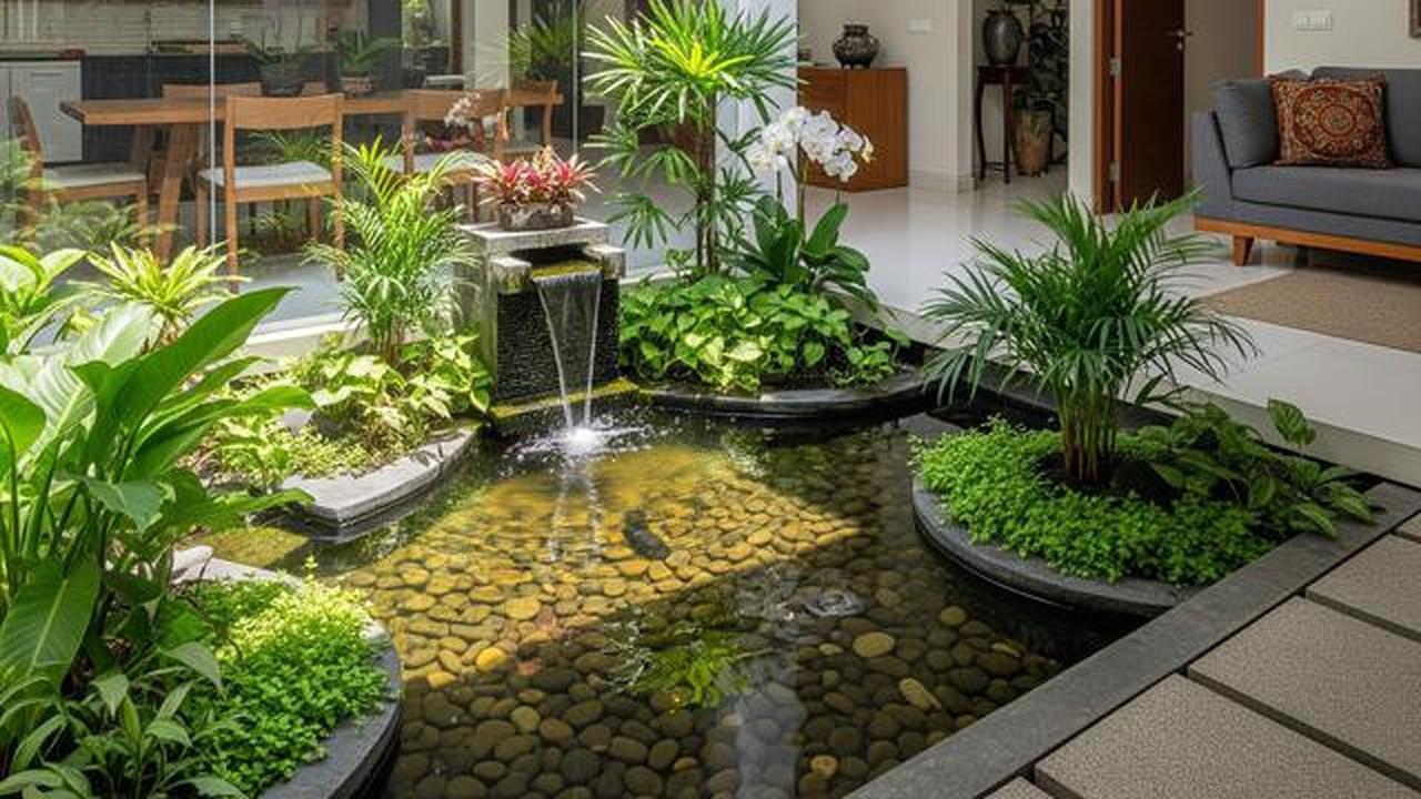 7 Model Rumah Kecil Tapi Luas dengan Taman Dalam Rumah, Asri dan Modern