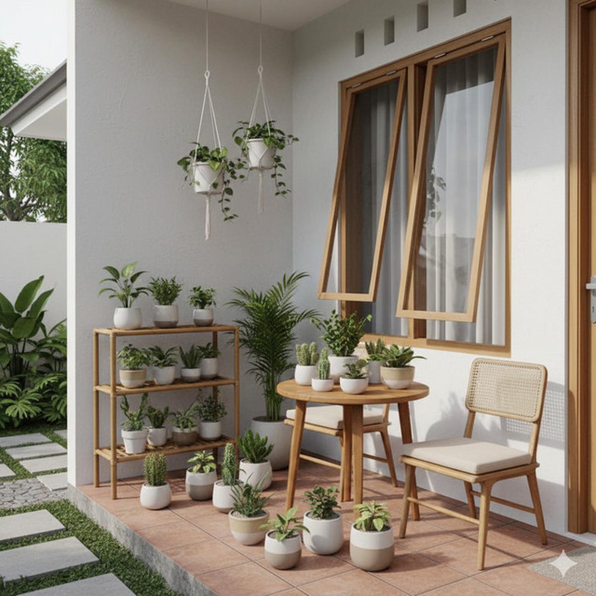 7 Desain Rumah Kecil Tapi Nyaman 2025 untuk Penyuka Tanaman Hias, Lega dan Tetap Estetik