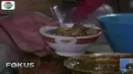 Jika ke Pemalang, Jawa Tengah, jangan lupa beli nasi grombyang. Nasi gromyang diminati pembali saat mudik Lebaran.