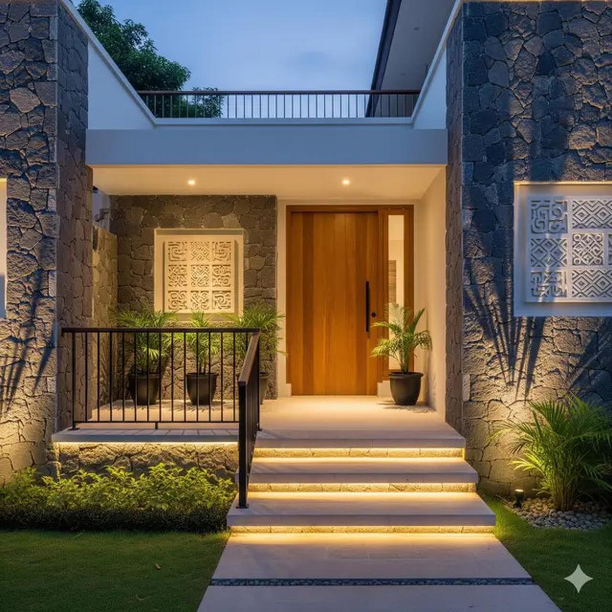 7 Model Teras Depan Rumah Sederhana tapi Elegan Terbaru 2025, Bikin Hunian Terlihat Lebih Modern