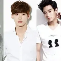 Wajah tempo dulu selebriti tampan Korea.