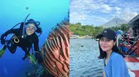 7 Potret Seru Liburan Prilly Latuconsina ke Ternate, Asyik Nyamar Jadi Ikan