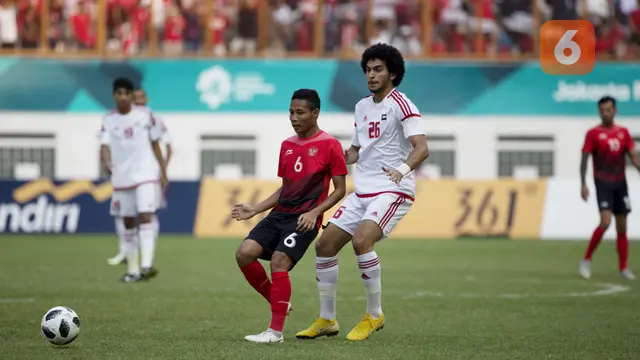 Sepak Bola : Indonesia Vs Uni Emirat Arab