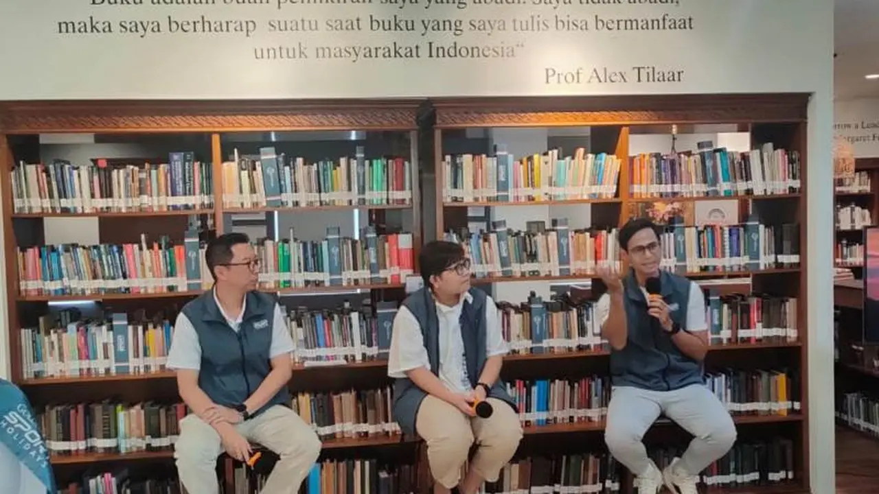 Berdonasi untuk Pendidikan Sambil Ikut Lomba Marathon Kelas Dunia. (Liputan6.com/Henry)