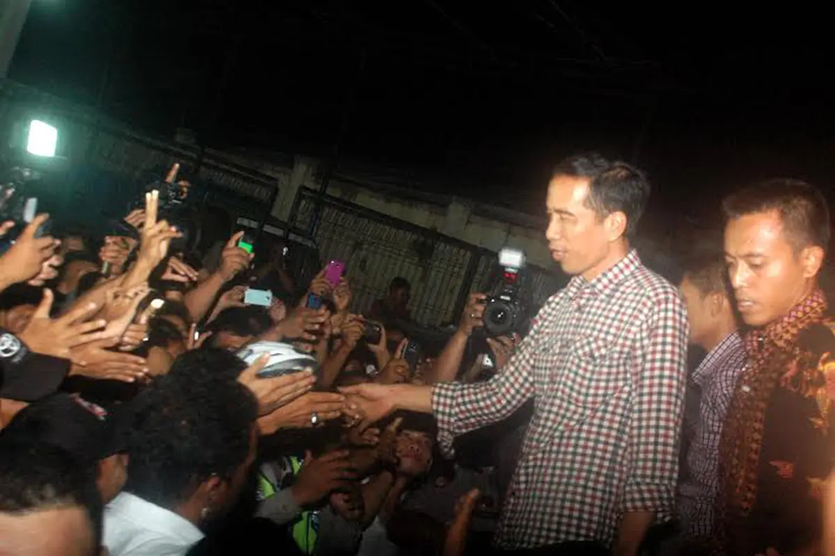 jokowi di bekasi 