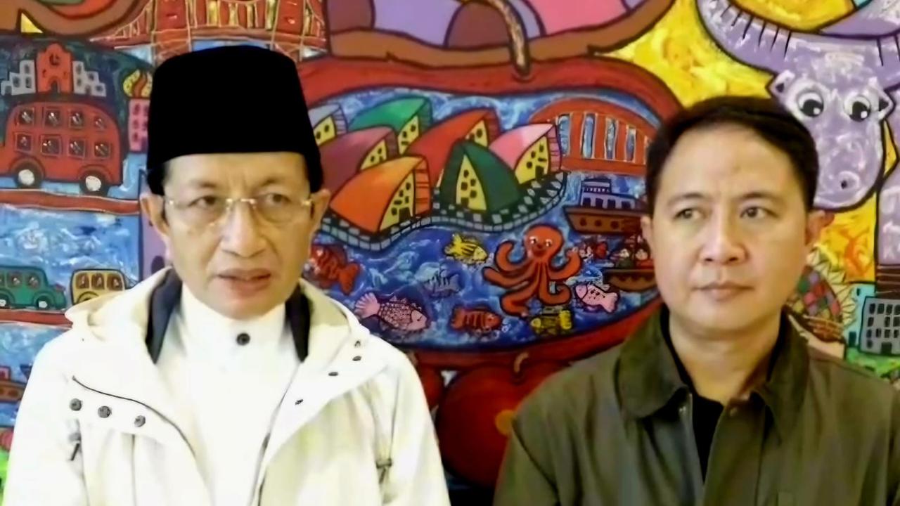 Nasaruddin Umar bakal didampingi Direktur Jenderal Penyelenggara Haji dan Umrah (Dirjen PHU) Hilman Latief selama di Arab Saudi.