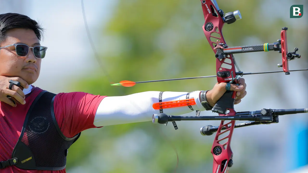 Foto: Panahan Beregu Putra Gemilang, Tambah Koleksi Emas Indonesia di SEA Games 2025
