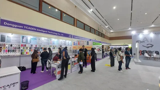 Gelaran Global Source Indonesia 2025, di Jakarta International Convention Center, Senayan, Jakarta, Kamis (25/9/2025). (Liputan6.com/Arief)