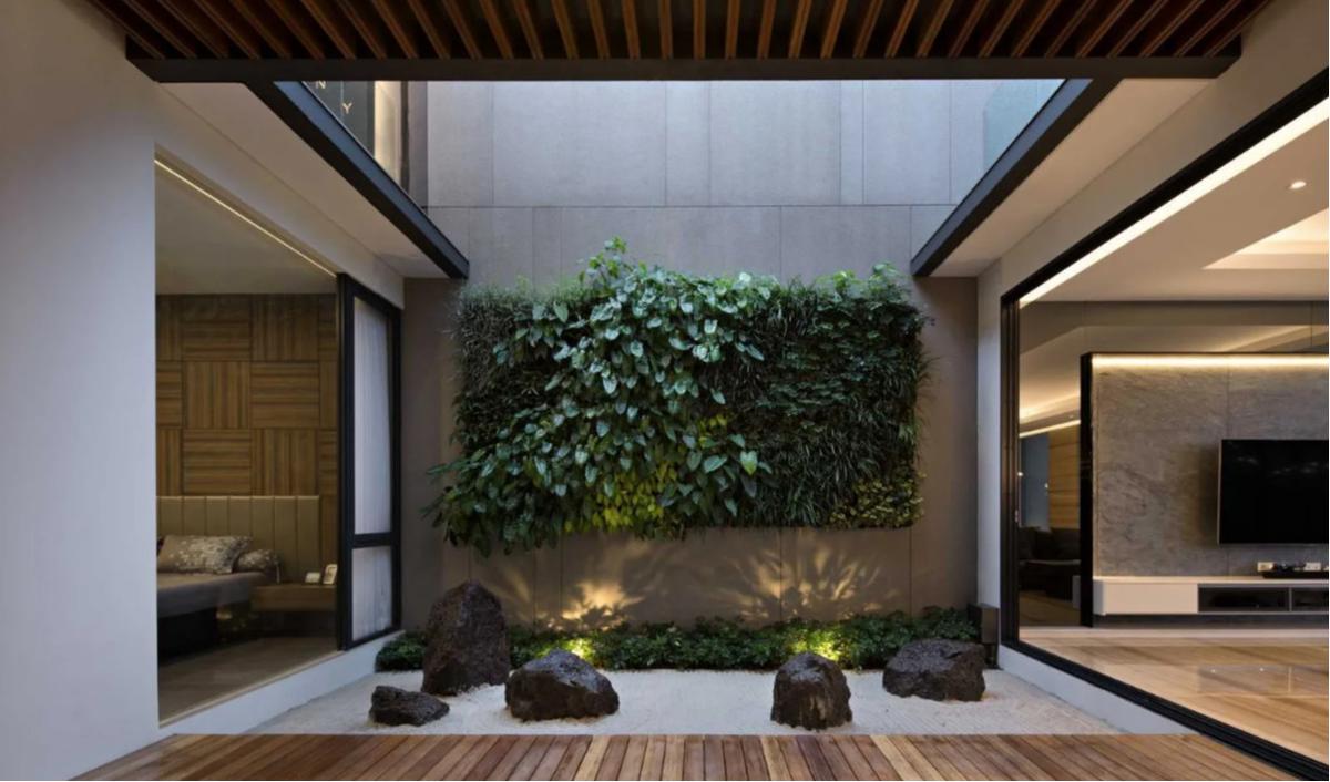 15 Inspirasi taman kering dalam rumah dengan berbagai tema