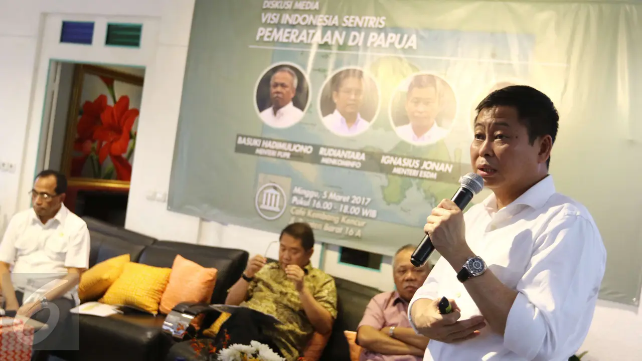 4 Menteri Jokowi Bahas Pemerataan di Papua