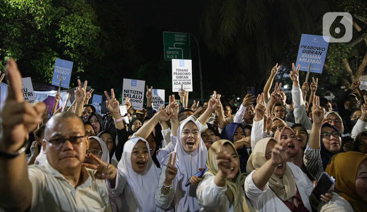 Prabowo menilai ini sebagai tanda bahwa dirinya tak lagi dimusuhi oleh ibu-ibu. (Liputan6.com/Faizal Fanani)
