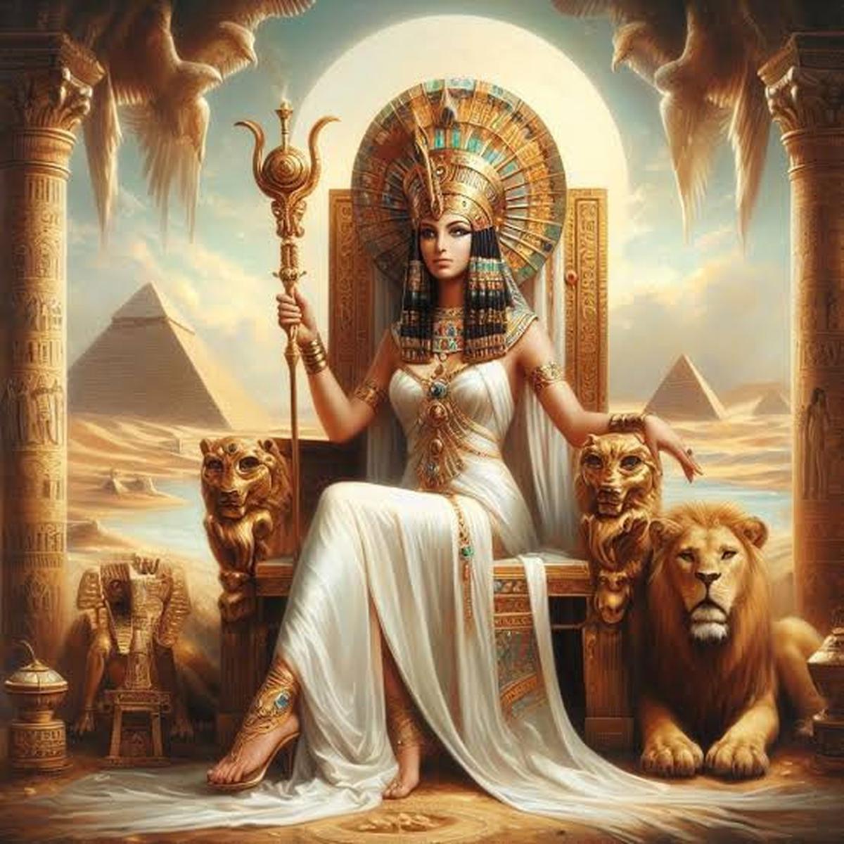 ilustrasi cleopatra