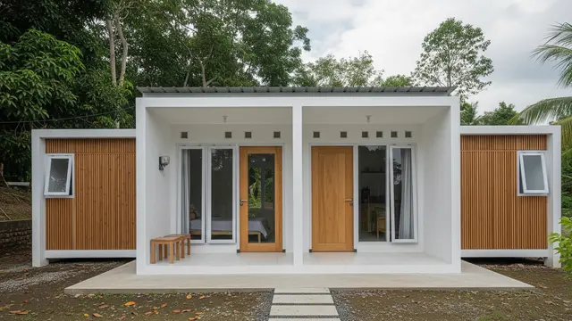 Tipe Rumah untuk Gen Z yang Estetik dan Ramah Lingkungan Model Prefabrikasi Modern