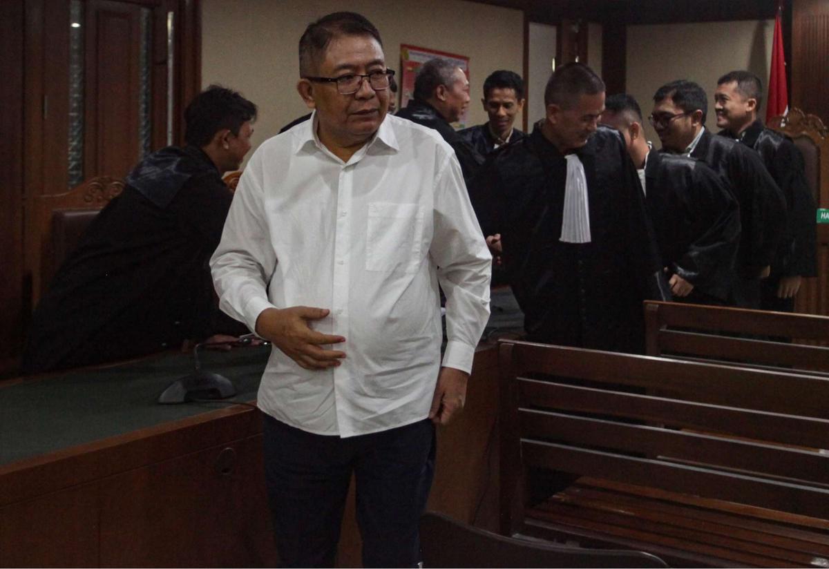 Sidang vonis terdakwa kasus Jasindo