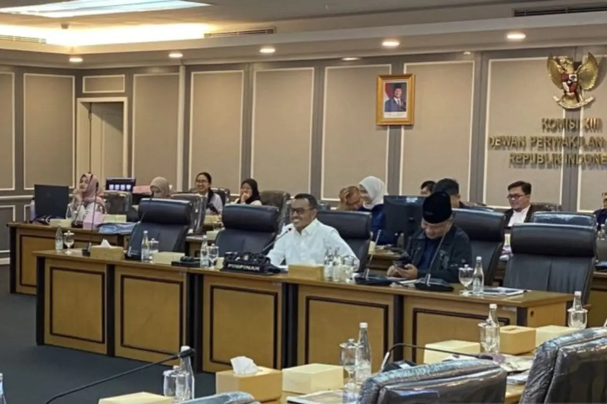 Rapat kerja Komisi XIII DPR RI bersama pemerintah di Gedung DPR, Jakarta, Rabu (17/6/2026).