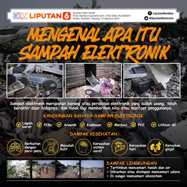 Infografis Sampah Elektronik