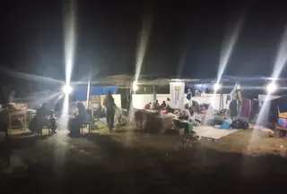 Kondisi Pengungsi di Posko Binaan Satar Kampas (Istimewa)
