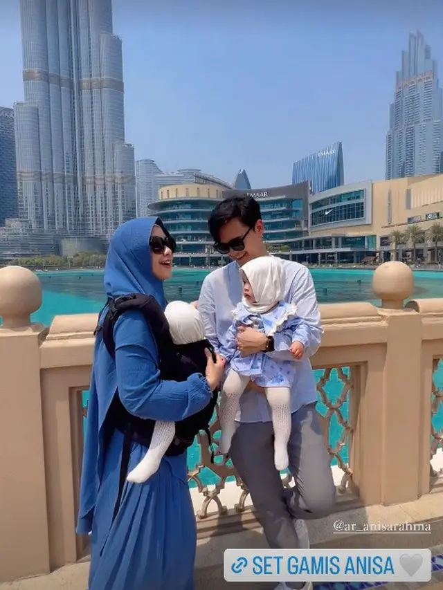 Anisa Rahma dan Anindito Dwis Umrah. (Instagram/ anisarahma_12)