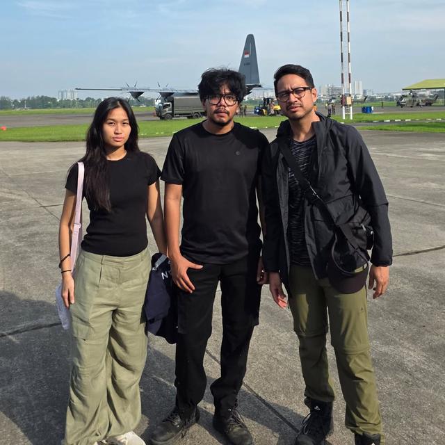 Dampingi suami dalam aksi sosial di Sumatra, 6 potret Muthia Nadhira istri Ferry Irwandi jadi relawan