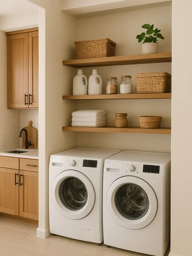 Inspirasi Laundry Room Kecil Dekat Dapur