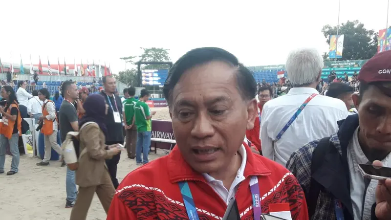 Ketum PBVSI Imam Sudjarwo - Asian Games