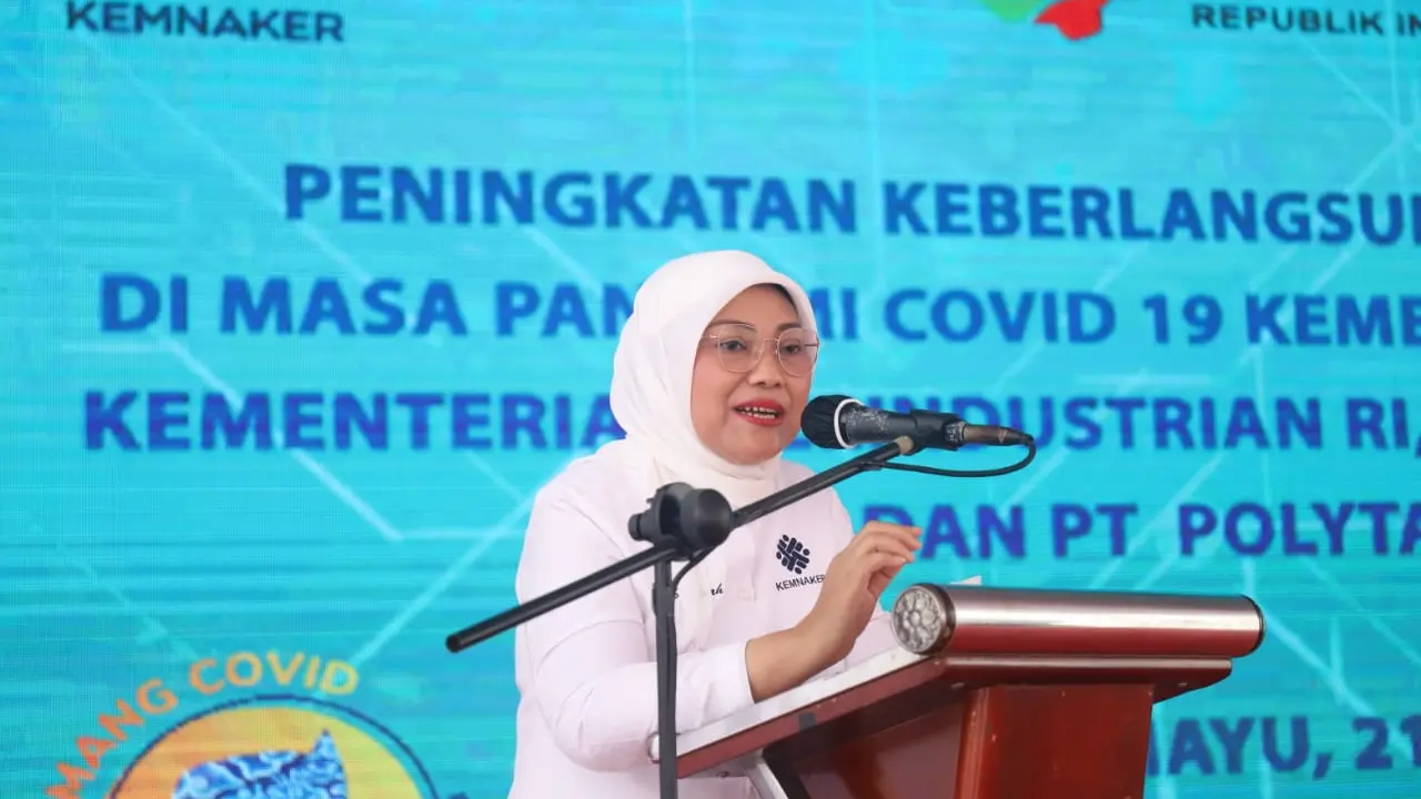 Hadapi Covid-19, Menaker Ida Luncurkan Program MangCovid