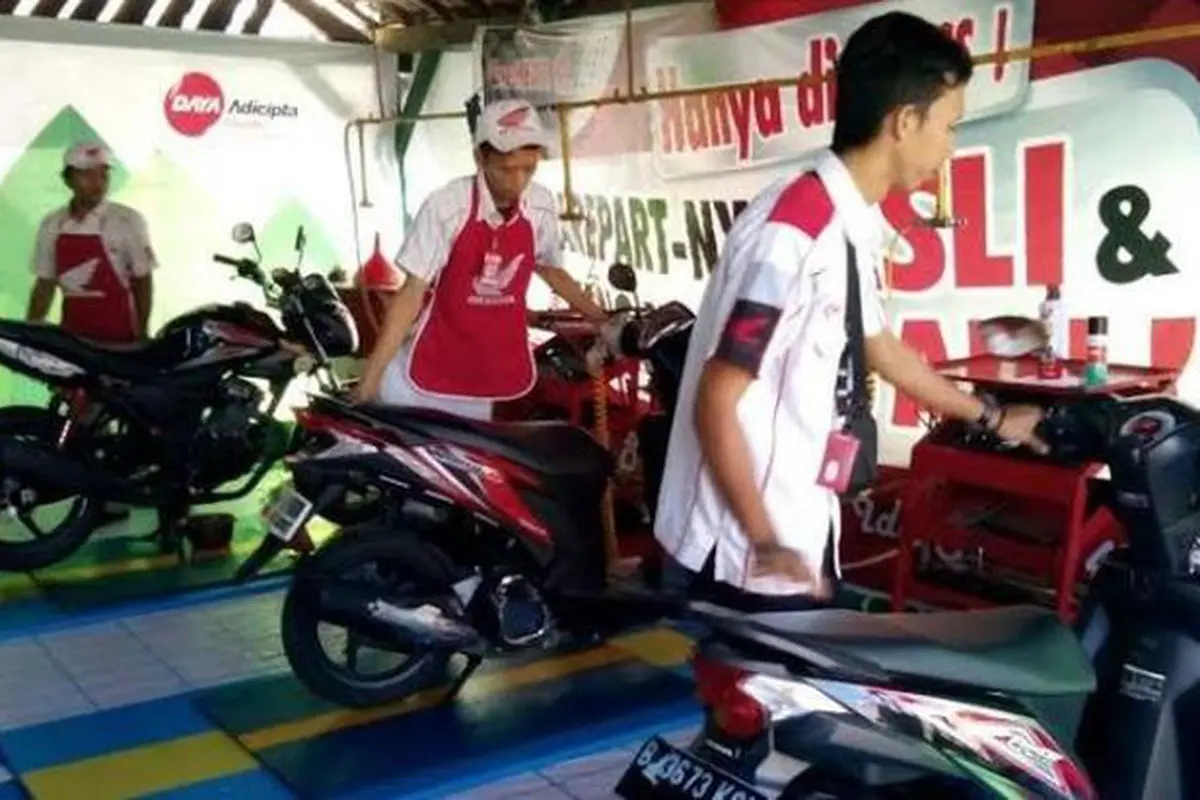 Motor yang Servis di AHASS Jabar Makin Banyak, Ini Buktinya
