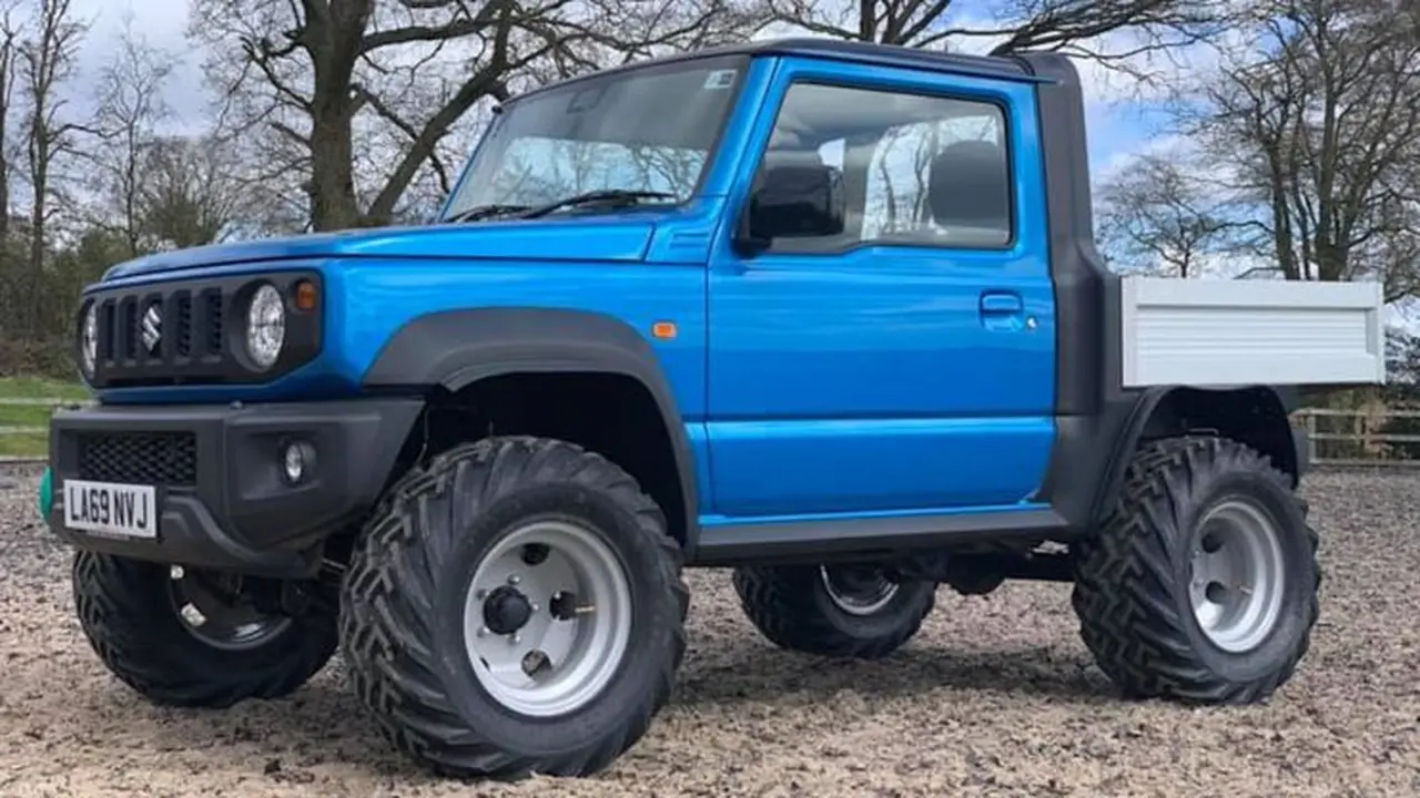Suzuki Jimny Diubah Jadi Truk Pikap (Autoblog)