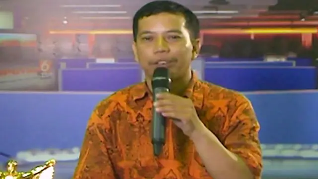 Iman Peserta Presenter Liputan6 di Indonesia Broadcaster Expo 2013