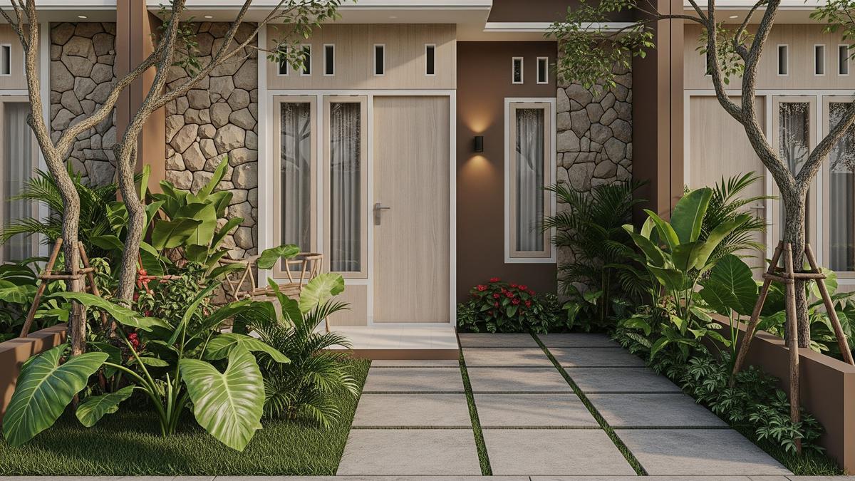 7 Desain Teras Rumah Subsidi Tanpa Kanopi, Inspirasi Fungsional untuk Hunian Sederhana