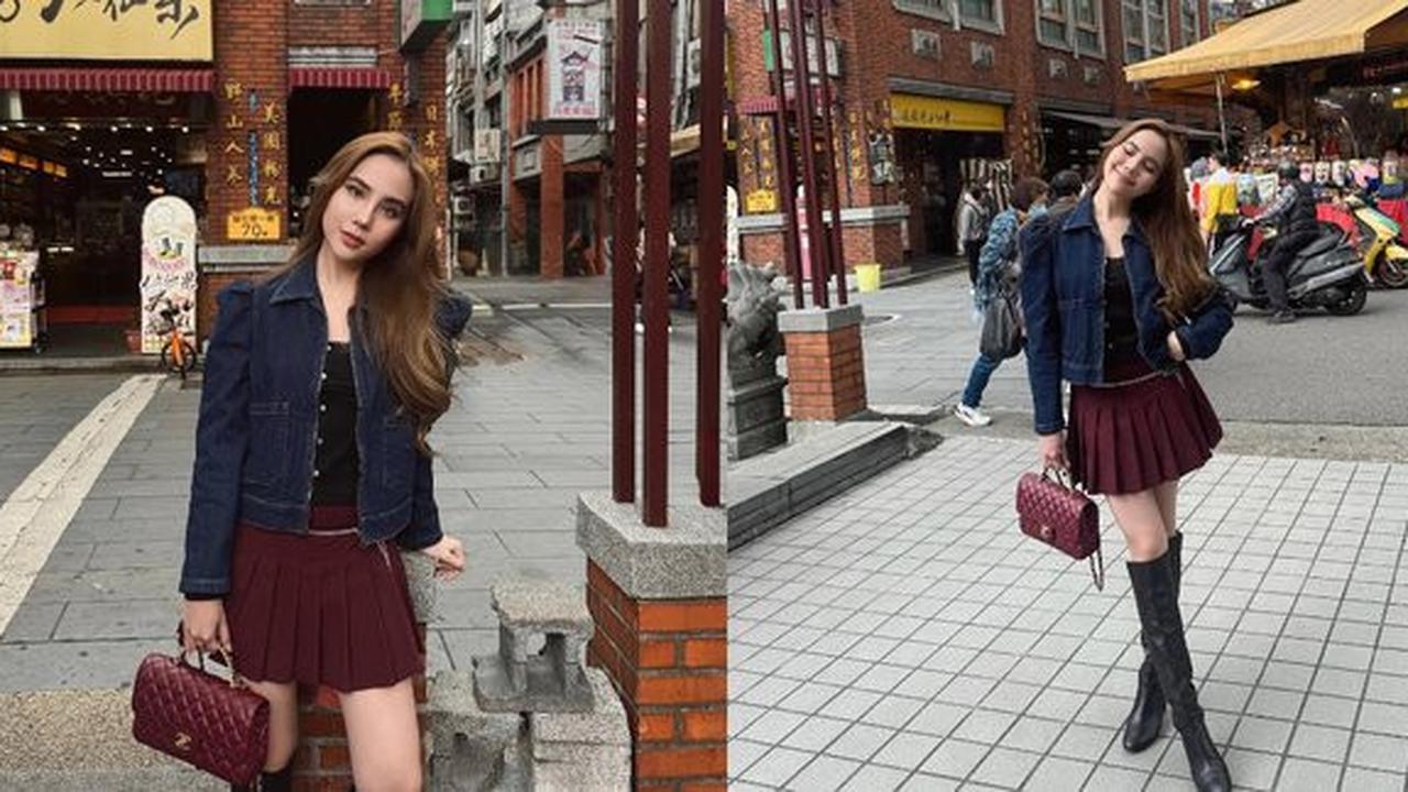 Agatha Chelsea Liburan ke Taipei, Tampilannya Disebut Cantik Bak Barbie!