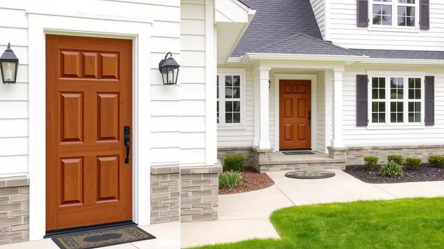 Pintu Rumah American Style
